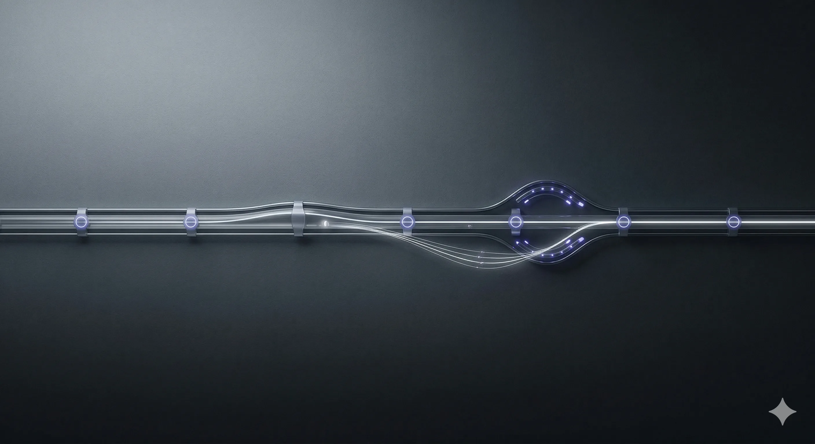 Abstract visualization of longitudinal monitoring with checkpoints